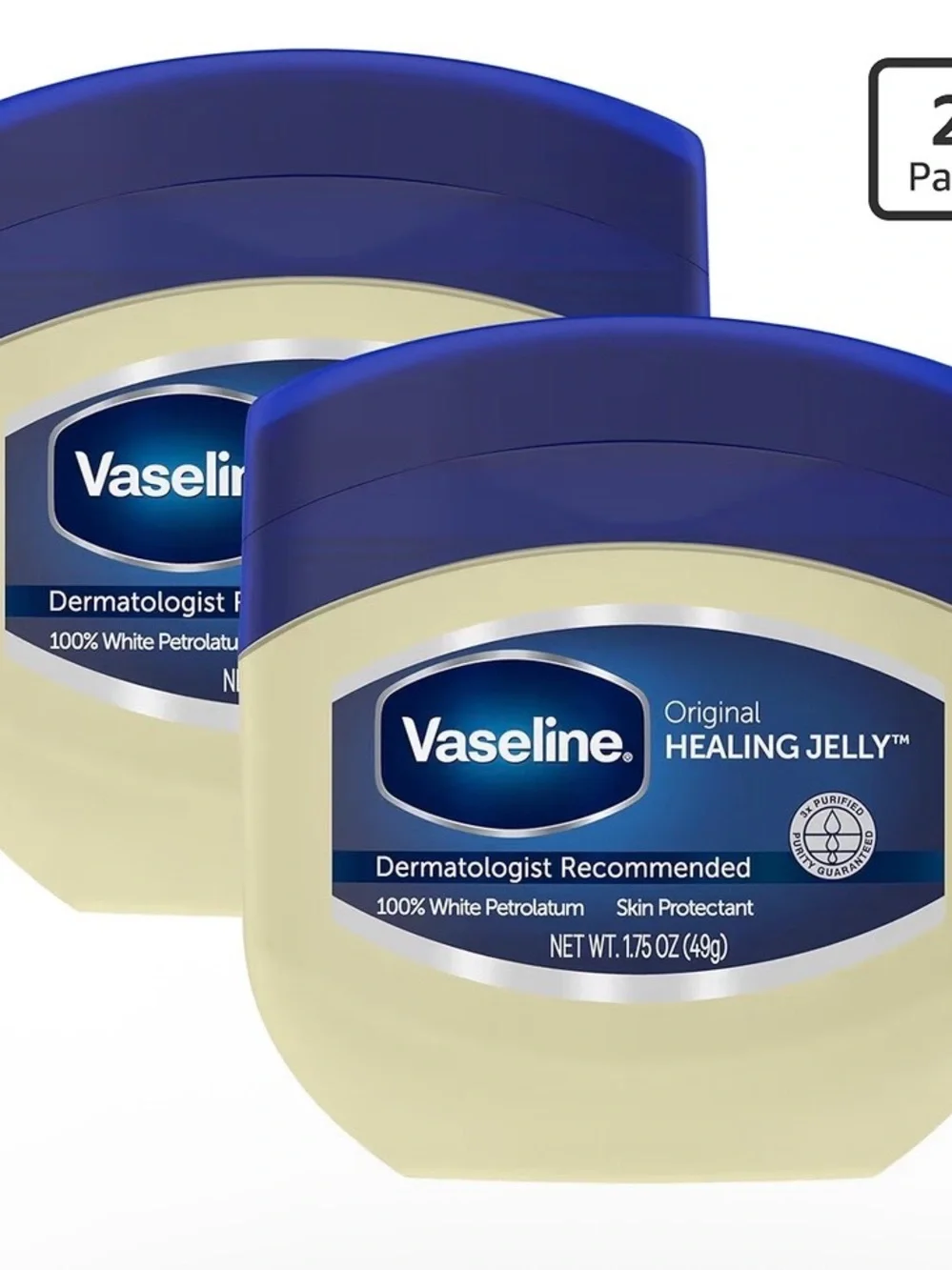 Vaseline Original Healing Jelly Moisturizer - White